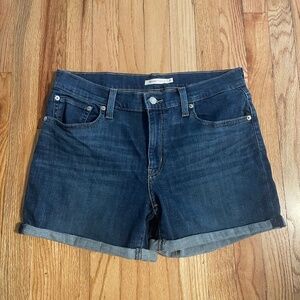 LEVI'S MID LENGTH WOMEN'S SHORTS